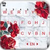 Marble Red Rose Keyboard Theme icon