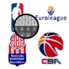 Icon von Basketball Logo Pixel Art Book