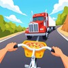Icono de Pizza Delivery Boy - Bike rush