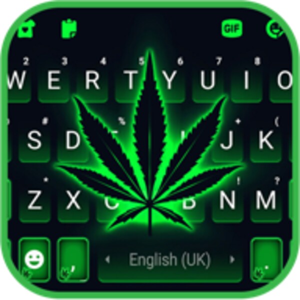 Neon Cannabis Keyboard Backgro para Android - Descarga el APK en Uptodown