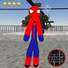 Amazing Spider-StickMan Rope Hero Gangstar Crime icon