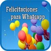 Felicitaciones para whatsapp icon