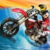 Surfing Dirt Bike Race - Dirt bike Diving Stunt icon