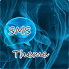 Blue Smoke Theme GO SMS PRO icon
