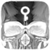 GO Locker Fire Skull FREE Theme icon