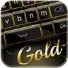 Elegant Gold Keyboard icon