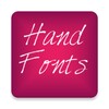 Handwritten 3 Free Font Theme icon