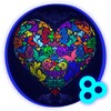 Colorful Heart GO Launcher icon