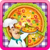 Pizza maker cooking game icon