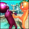 Gang stickman wrestling - beasts fighting games icon