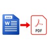 أيقونة Convert .docx to .pdf