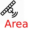 GPS area measure - land survey icon