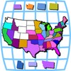 USA Map Puzzle icon
