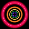 Neon Space Ball - Classic pong game with neon glow icon