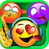 Pop Emoji Music - Match Three icon