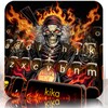 Fire Skull Rider Keyboard Them icon