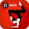 Icon von Stretching Yoga Exercise at Ho