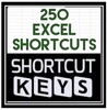 250 Excel shortcuts icon