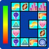 Connect - colorful casual game icon