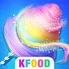 Unicorn Cotton Candy - Cooking icon