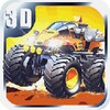 Racing Car monster truck icon