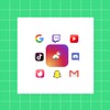 All Social Media in One App icon