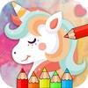 Unicorn Coloring icon