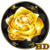 Golden Rose APUS Live Wallpape icon