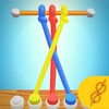 Icono de Super 3D Rope Color Puzzle
