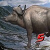 3D hairy Buffalo Simulator icon