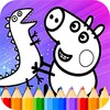 Coloring Book For Pepa Funny Pig icon