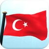 Turquie Drapeau 3D Librement icon