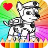 Coloring Paw Pat Game icon