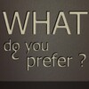 Икона What do you prefer?