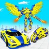 Flying Pigeon Robot Car Game icon