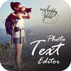 Photo text editor, Text art, t icon