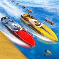 Race Boat Simulator - 3D Stunt Racing Driving Ship in Ocean for