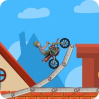 Crazy Bike Hill Race: Motorcycle racing game android app icon