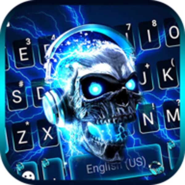 Lightning Music Skull Keyboard for Android - Download the APK from Uptodown