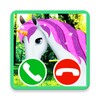 ไอคอน fake call unicorn game