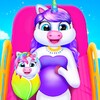 Biểu tượng Unicorn Mom & Newborn - Babysi