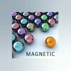 Magnetic balls icon