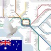 Melbourne Metro/Tour Map icon