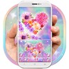 Lovely Flower Heart Keyboard Theme icon