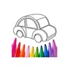 Икона Car coloring games - Color car