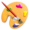 Coloring game icon