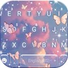 Aesthetic Butterfly Keyboard Background icon