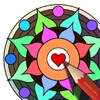 Mandalas coloring pages icon