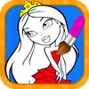 Princess Colouring icon