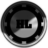 Half Light Black Icon Pack icon